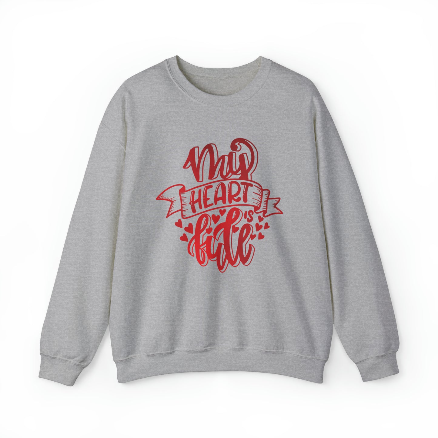 My heart is full Crewneck Sweatshirt