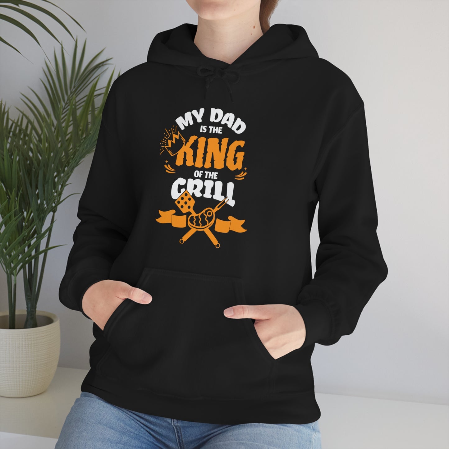 My Dad Is King Of The Grill Hoodie