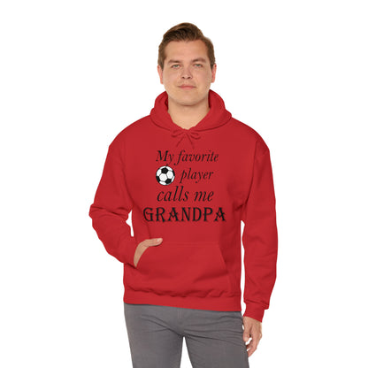 Grandpa Favorite Soccer Player Hoodie