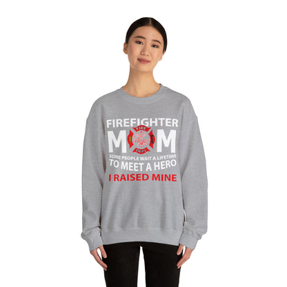 Firefighter Mom Crewneck Sweatshirt