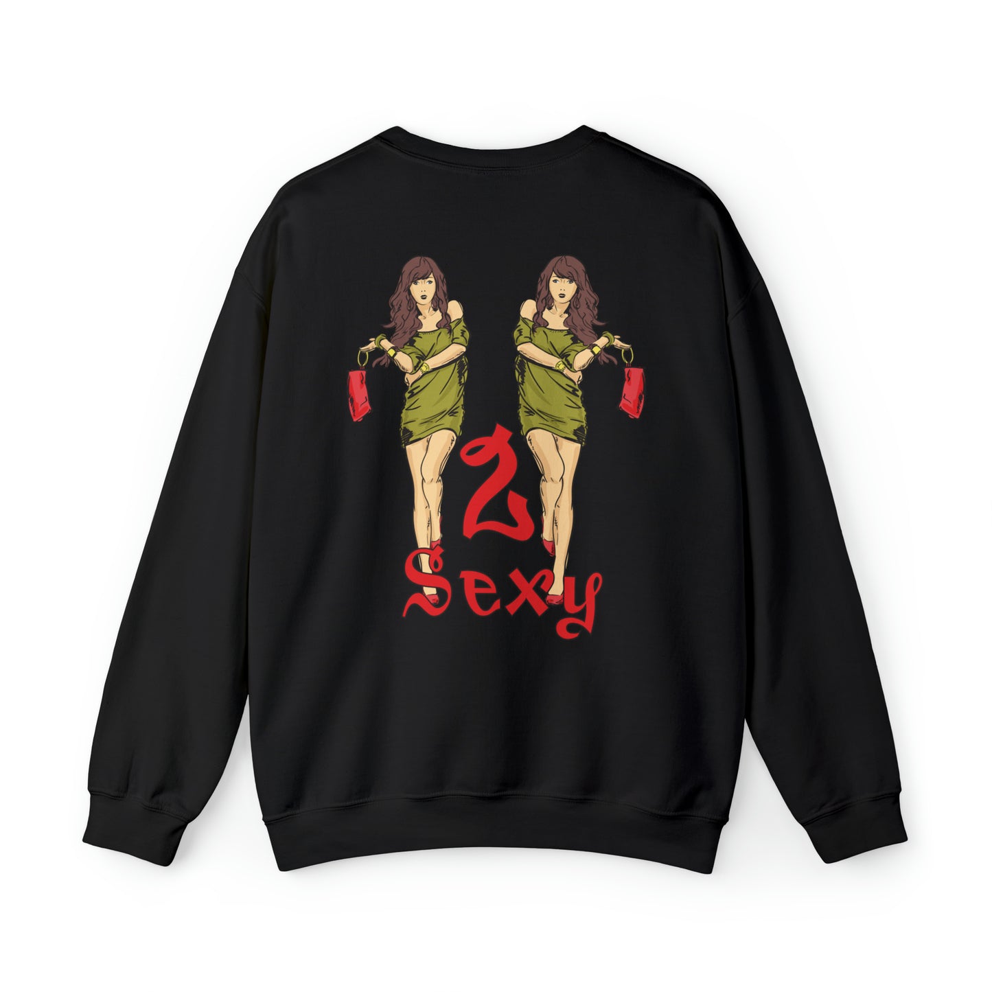 2_Sexy chick Crewneck Sweatshirt