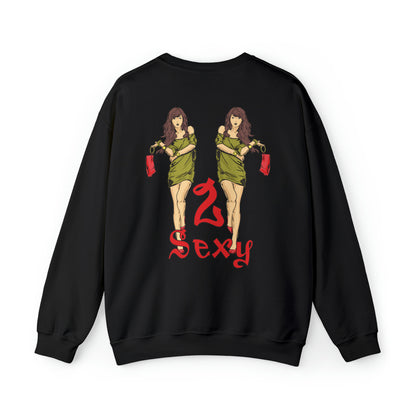 2_Sexy chick Crewneck Sweatshirt