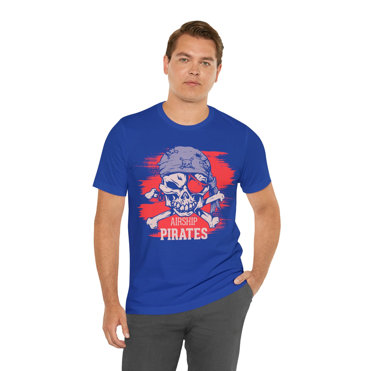 Airship Skull Pirate T-Shirt