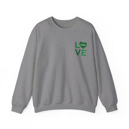 Lucky love St. Patrick's Crewneck Sweatshirt