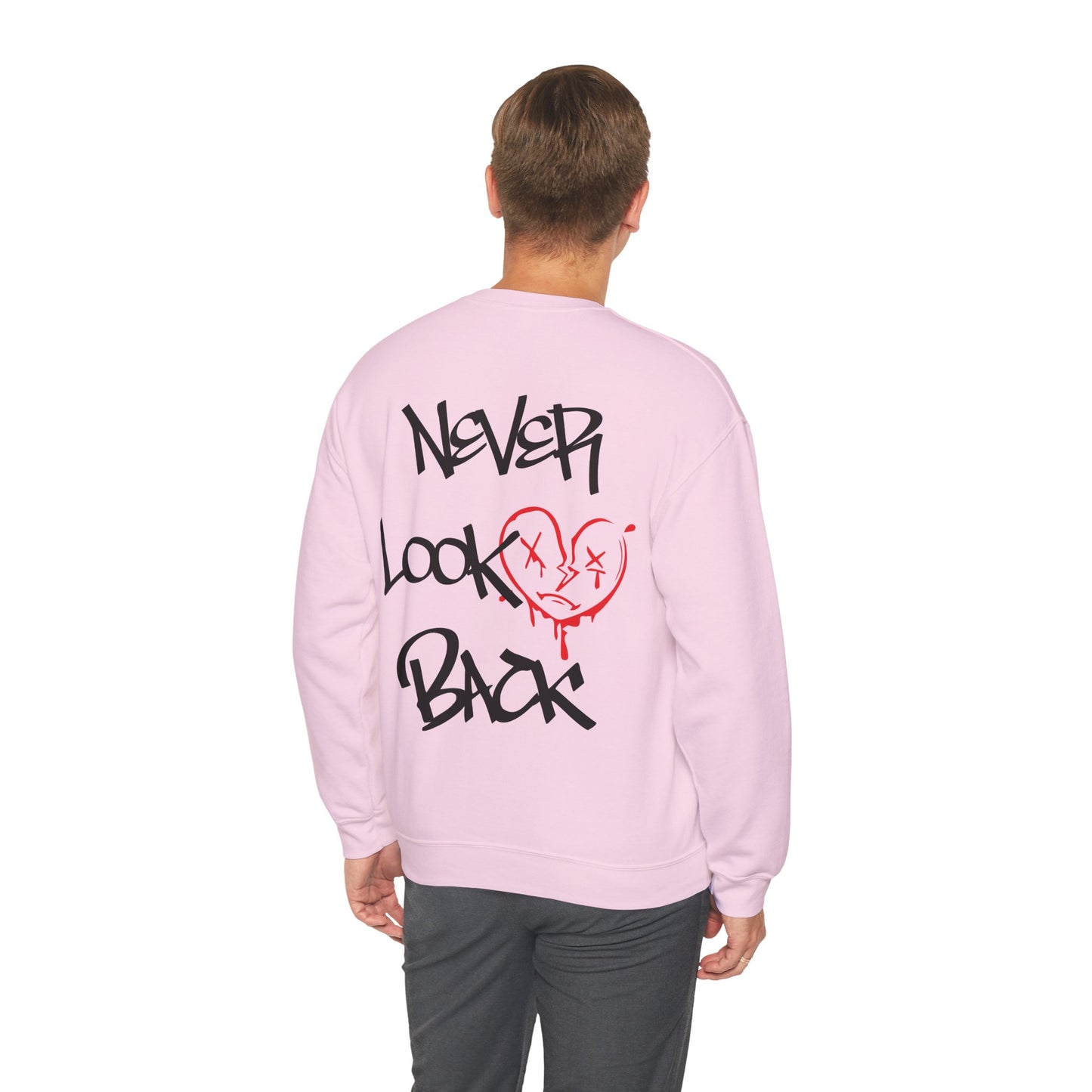 Never look back Crewneck Sweatshirt