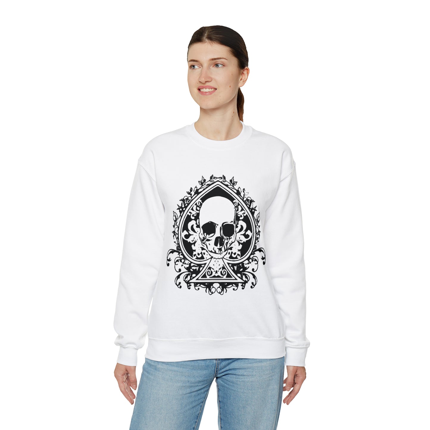 Ace of skull Crewneck Sweatshirt