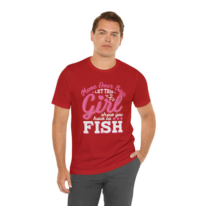 Girl Fishing T-Shirt