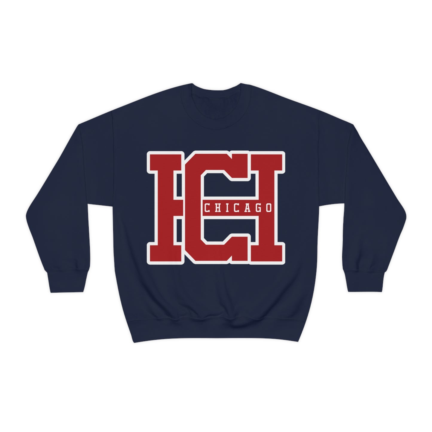 Chicago Tee Crewneck Sweatshirt