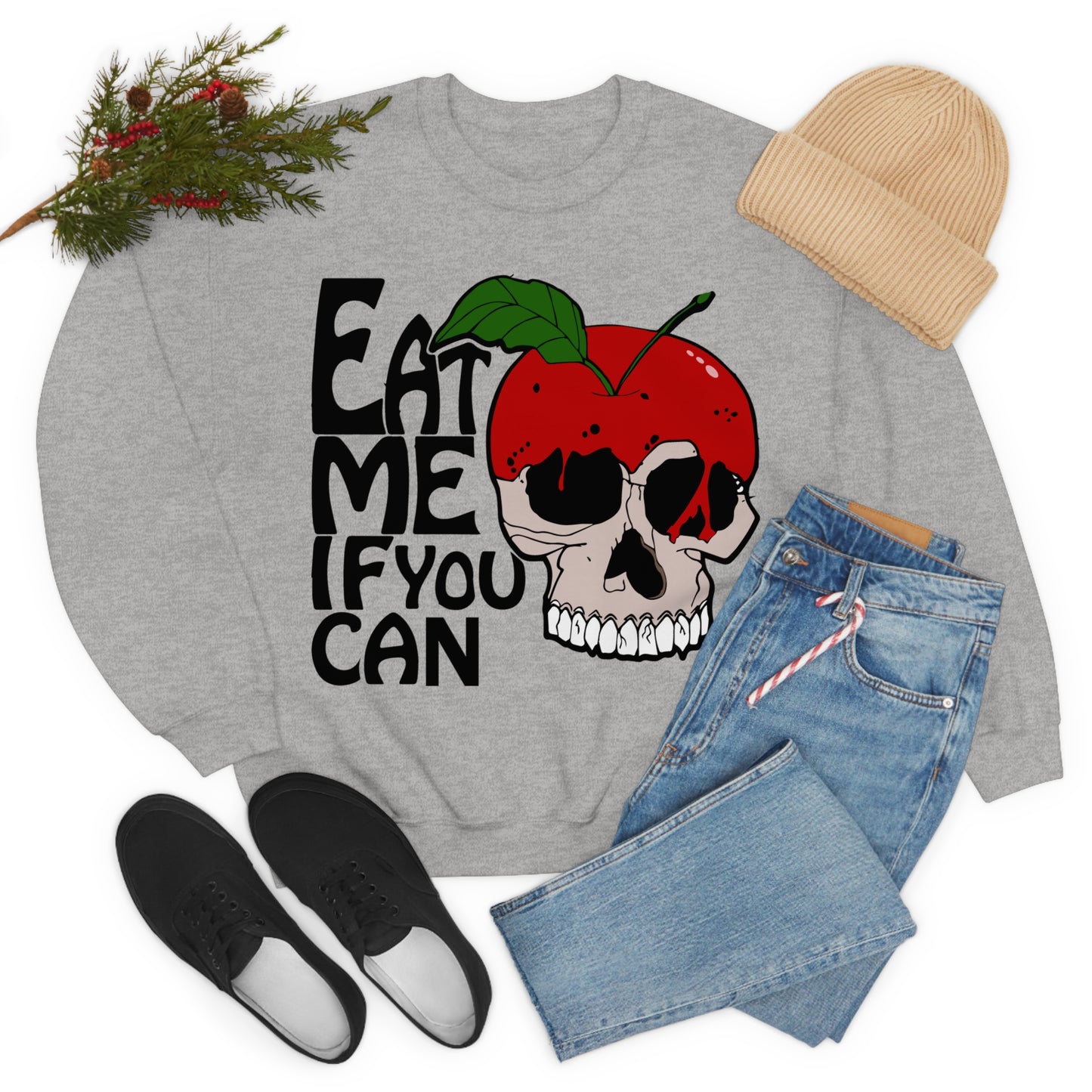 Eat me if you can Crewneck Sweatshirt