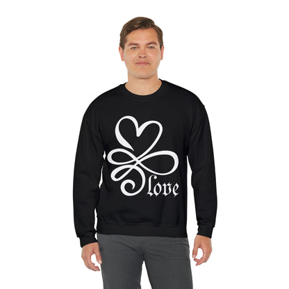 Infinity Heart Crewneck Sweatshirt