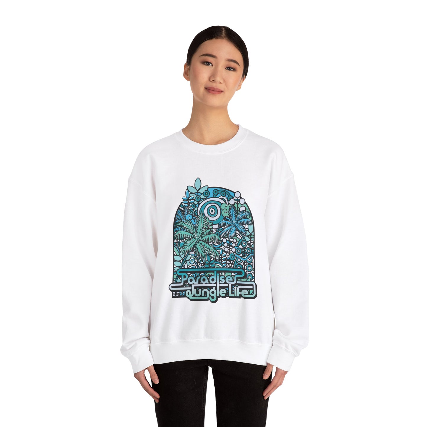 Paradise Jungle Life Crewneck Sweatshirt