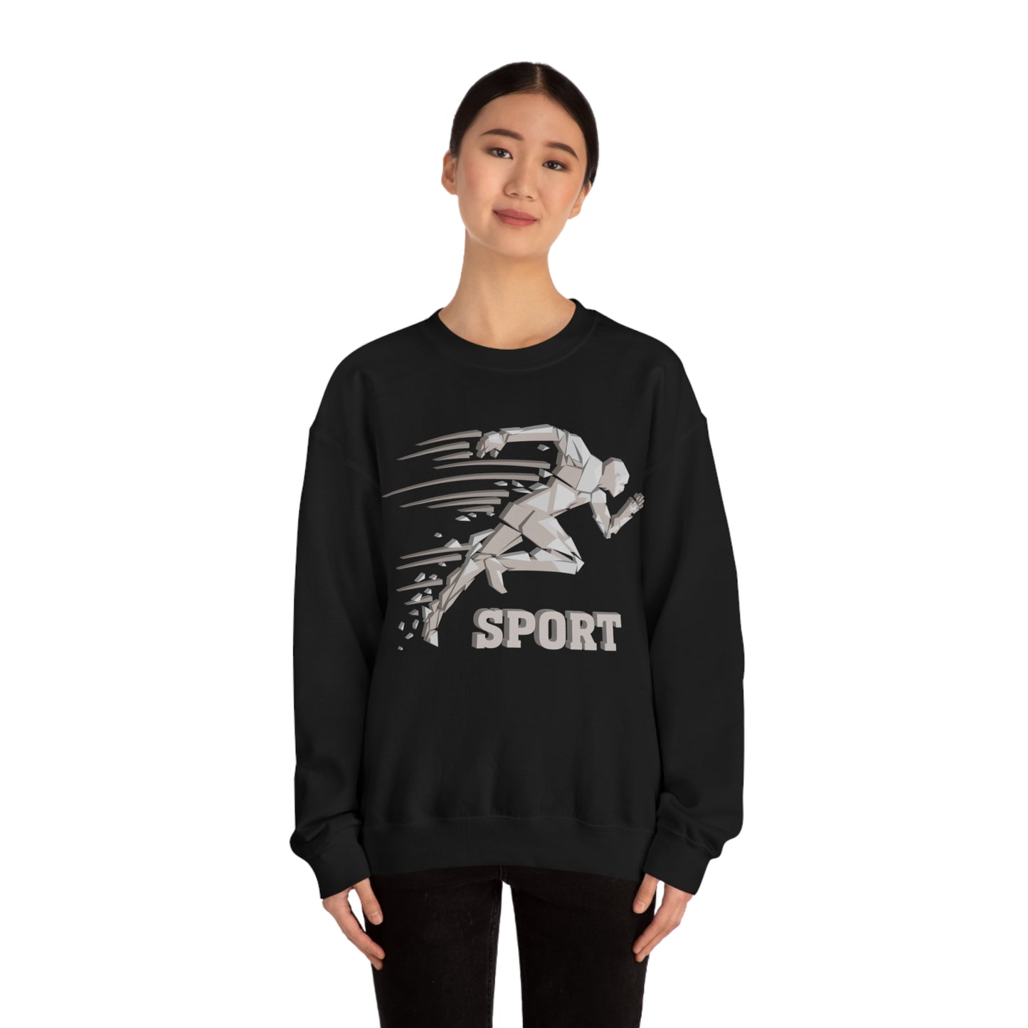 Running is a Sport Crewneck Sweatshirt