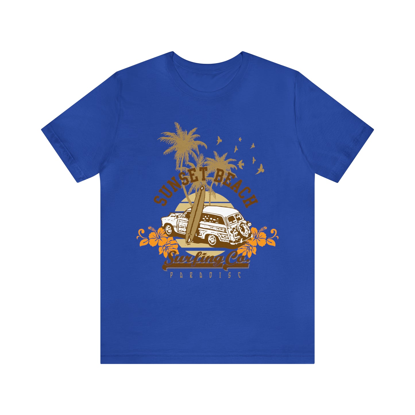 Sunset Beach Surfing Paradise T-Shirt