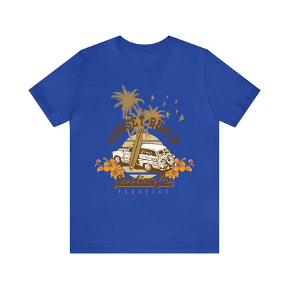 Sunset Beach Surfing Paradise T-Shirt