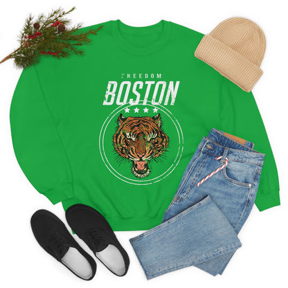 Boston Freedom Tiger Crewneck Sweatshirt