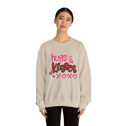 Hugs Kisses Crewneck Sweatshirt