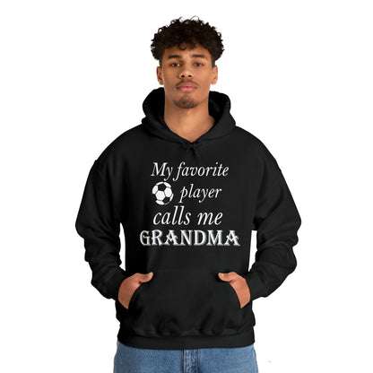 Grandma Favorite Soccer Player Hoodie