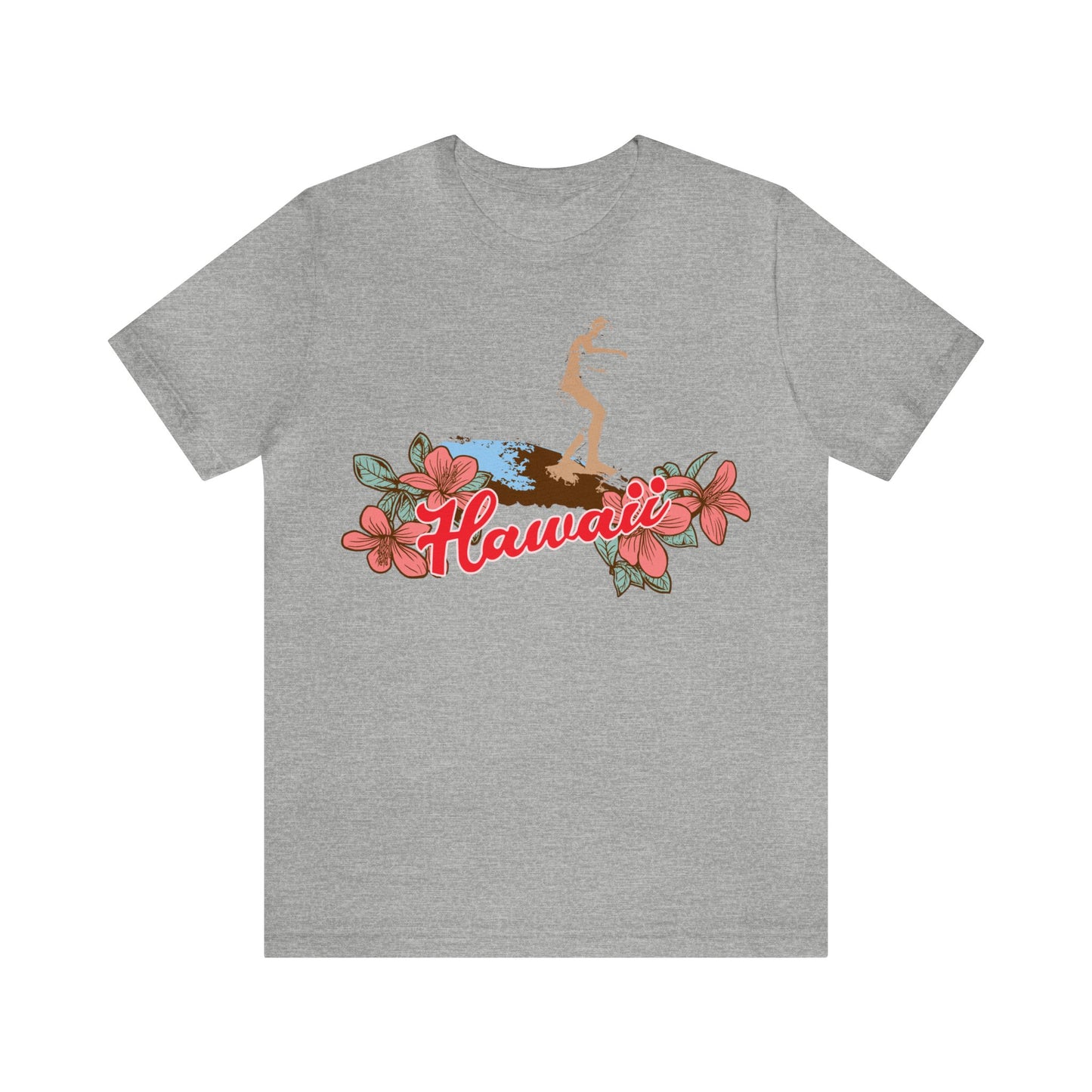 Hawaii Floral Surf T-Shirt