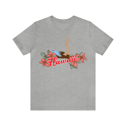 Hawaii Floral Surf T-Shirt