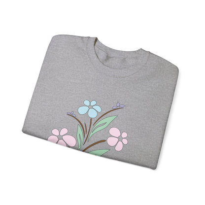 Bloom like a flower Crewneck Sweatshirt