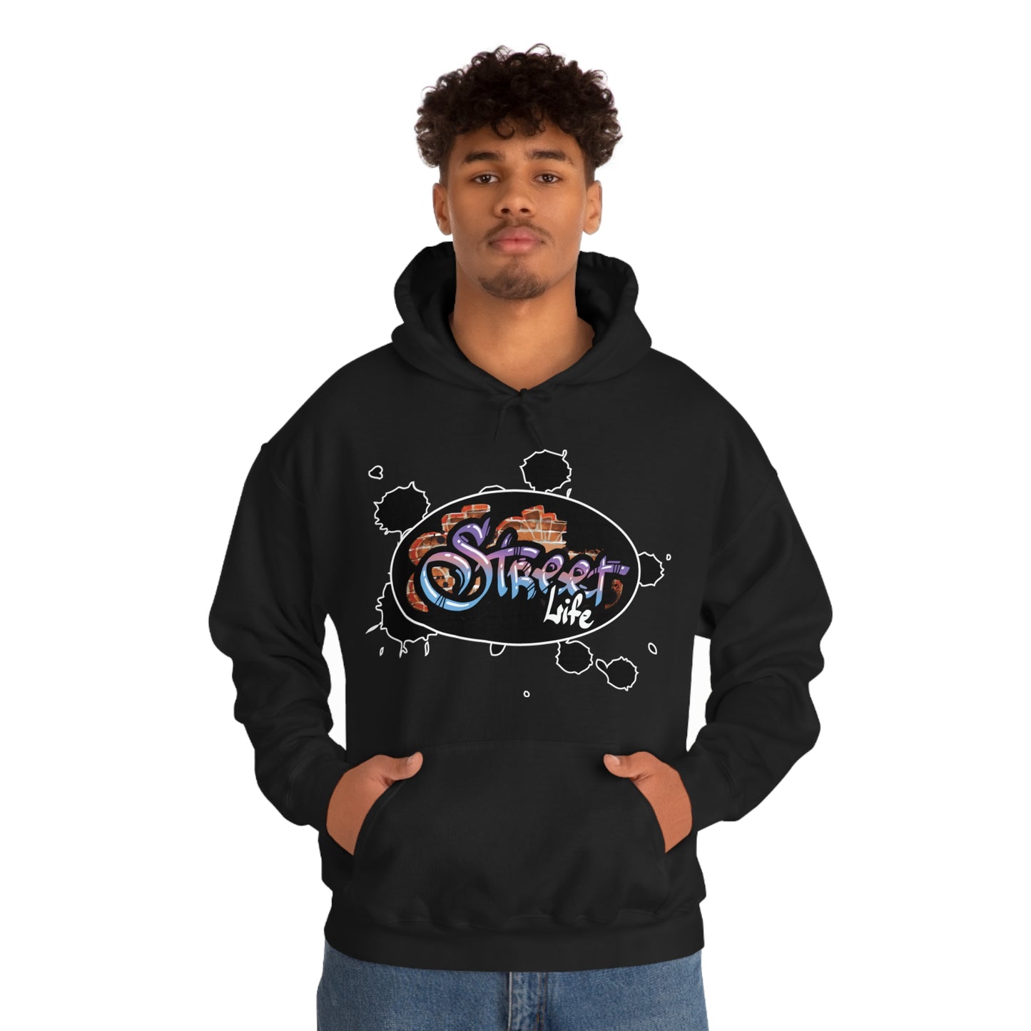 Street life graffiti Hoodie