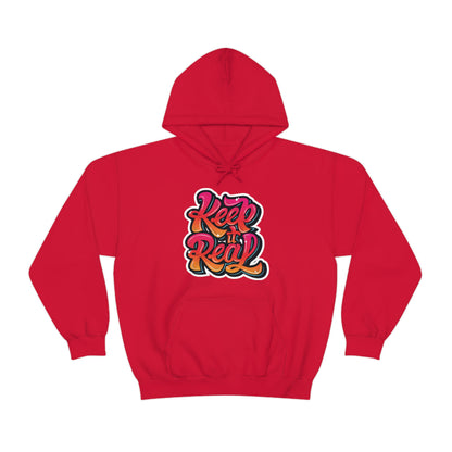 Keep it real colorful graffiti logo Hoodie