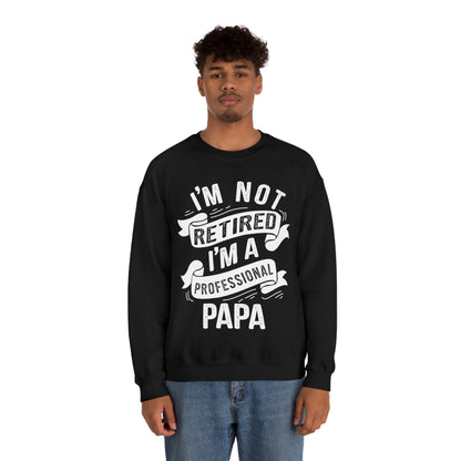 Professional Papa Crewneck Sweatshirt