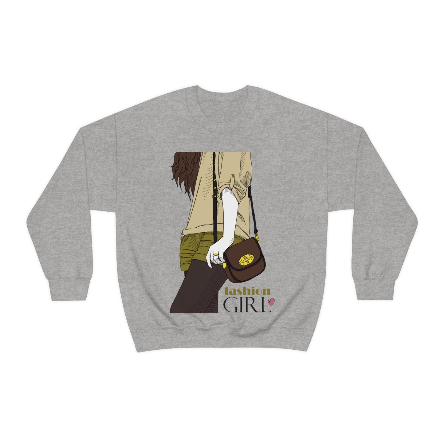 Fashion girl Crewneck Sweatshirt