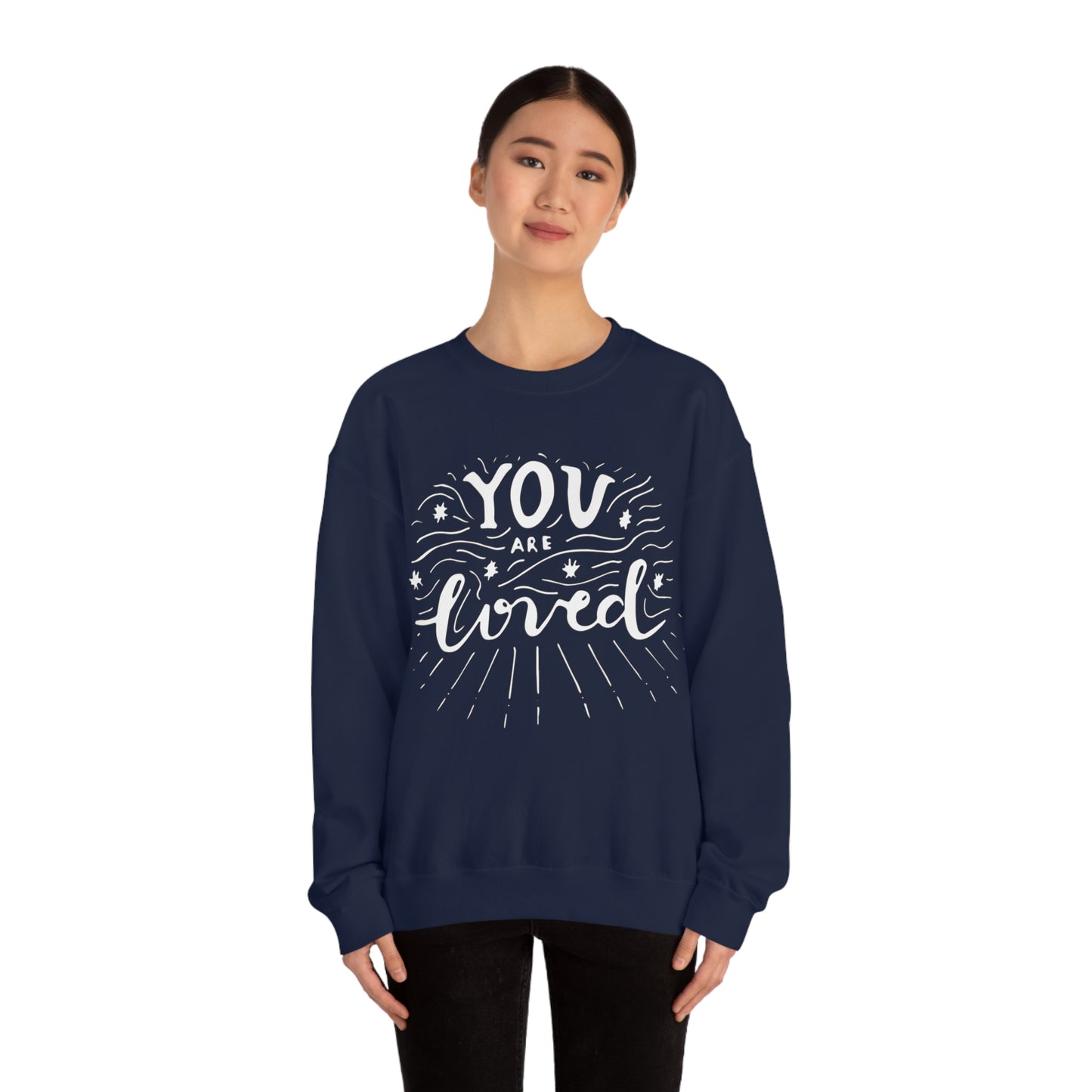 You-are loved Crewneck Sweatshirt