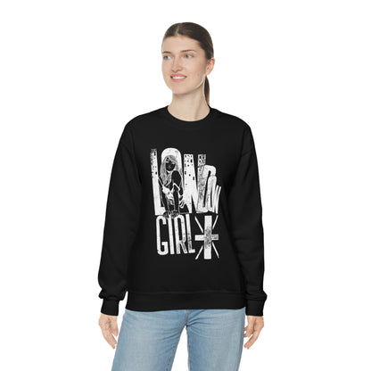 London Girl Crewneck Sweatshirt