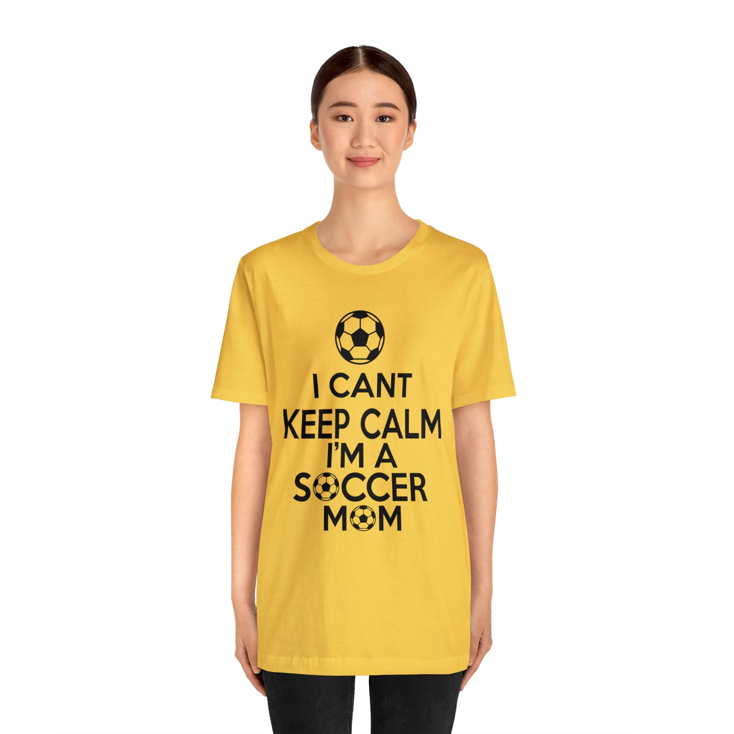 I can't keep calm I'm a soccer mom T-Shirt