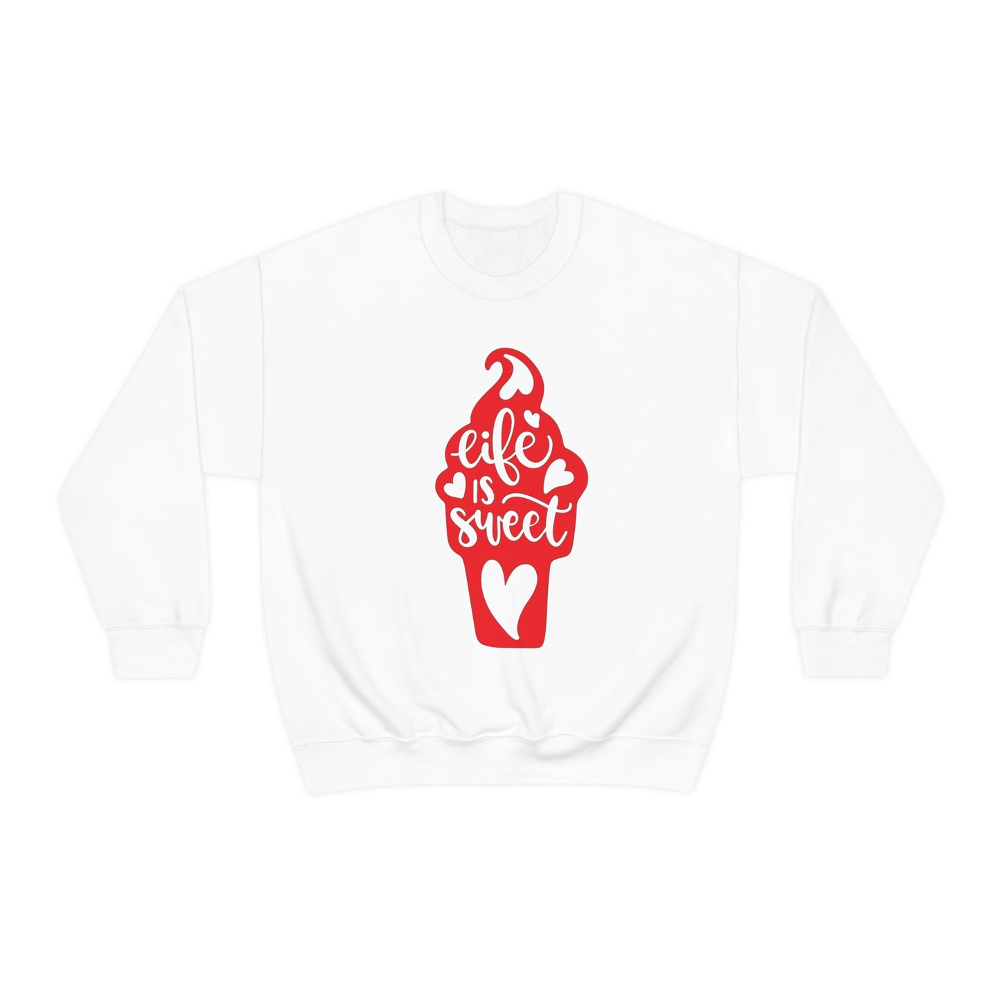 Life_is_sweet Crewneck Sweatshirt