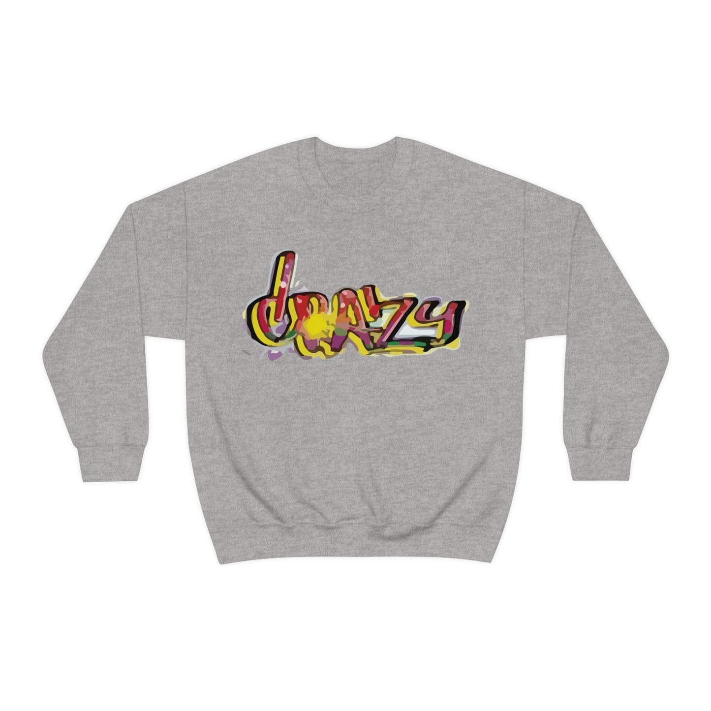 Crazy graffiti Crewneck Sweatshirt