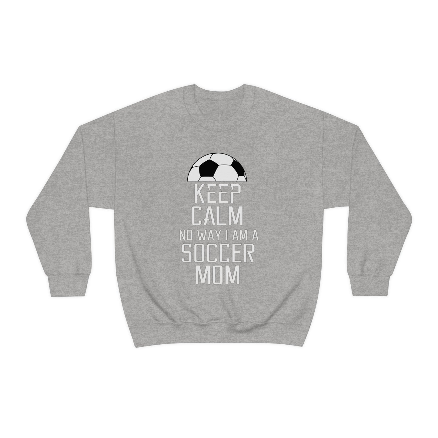 Keep calm soccer mom Crewneck Sweatshirt