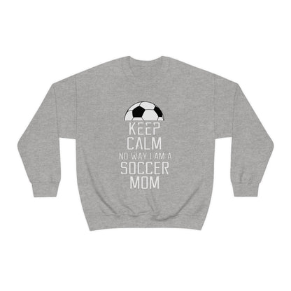 Keep calm soccer mom Crewneck Sweatshirt