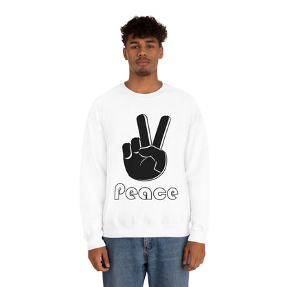 Peace Hand Crewneck Sweatshirt