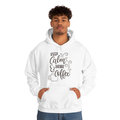 Keep calm and drink coffee Hoodie