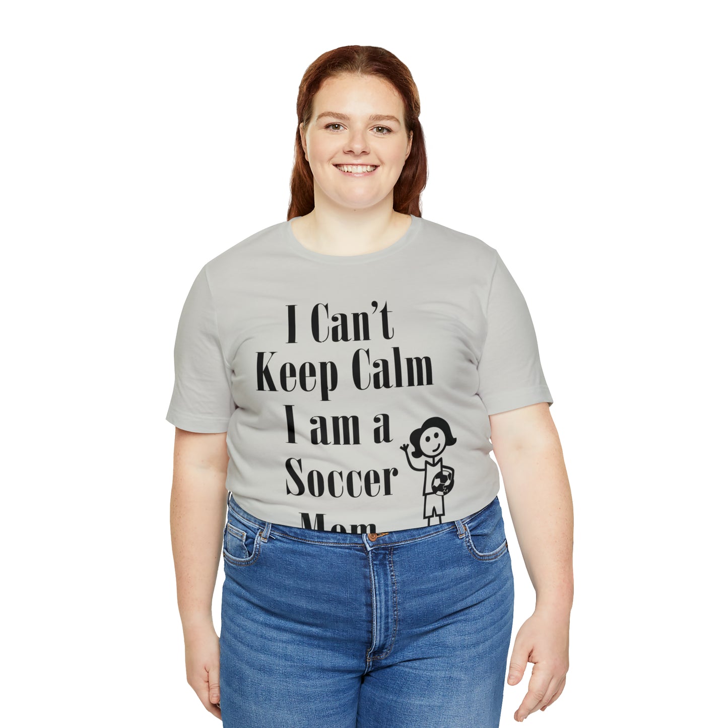 I can't keep calm I'm a soccer mom T-Shirt