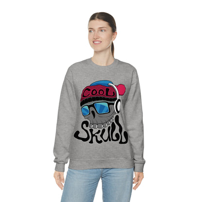 Cool Skull Crewneck Sweatshirt