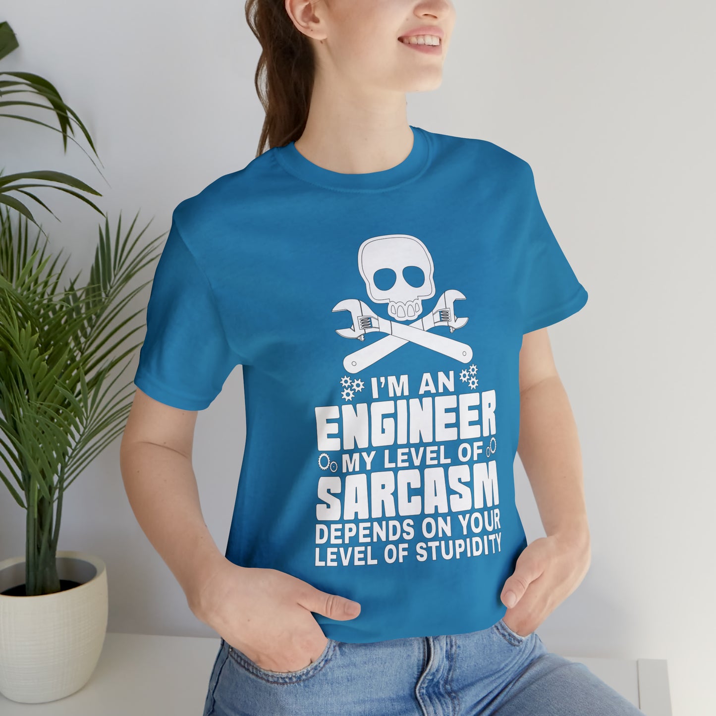 My level of sarcasm depends on you T-Shirt