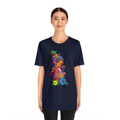 Parrot Jungle Floral T-Shirt