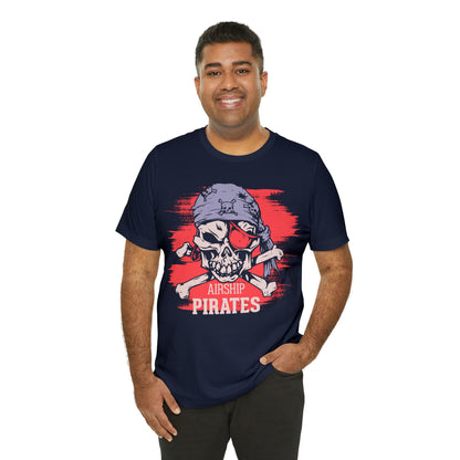 Airship Skull Pirate T-Shirt