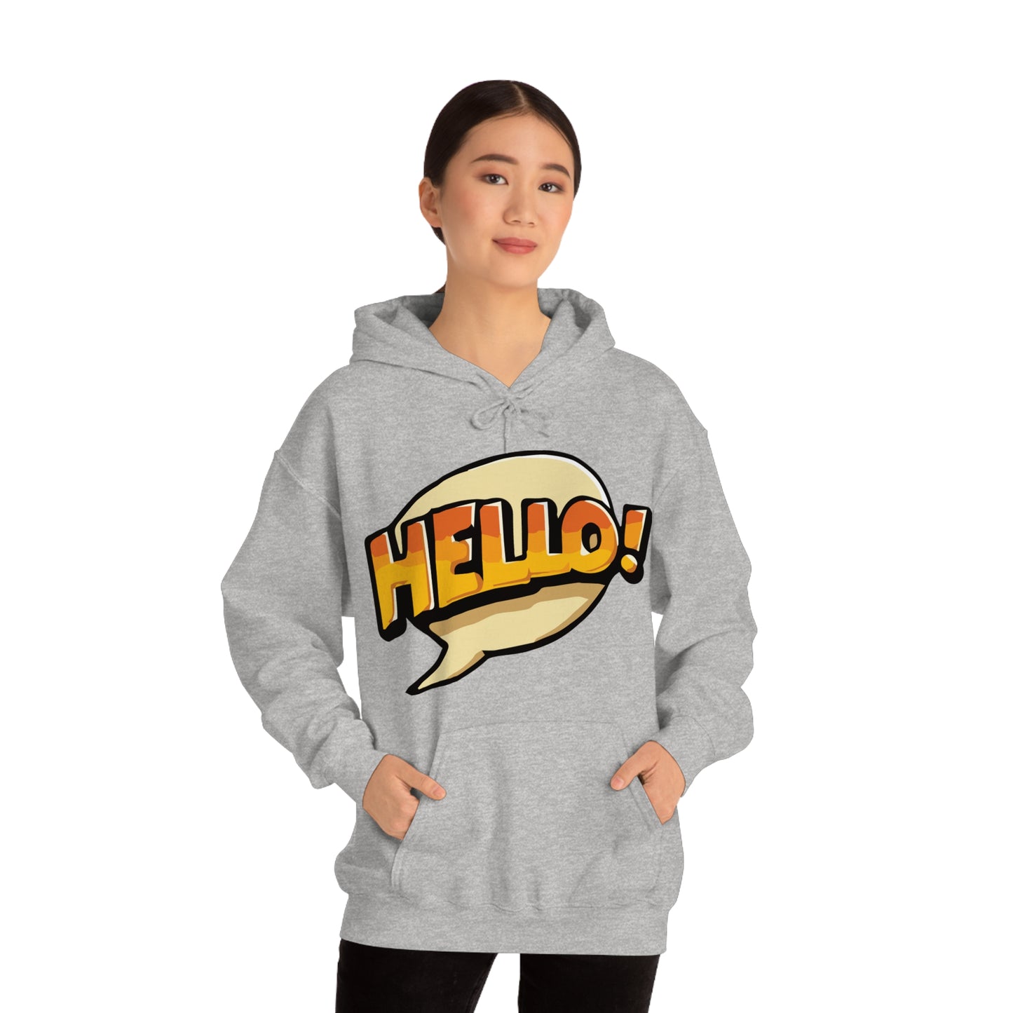 Hello! colorful Hoodie