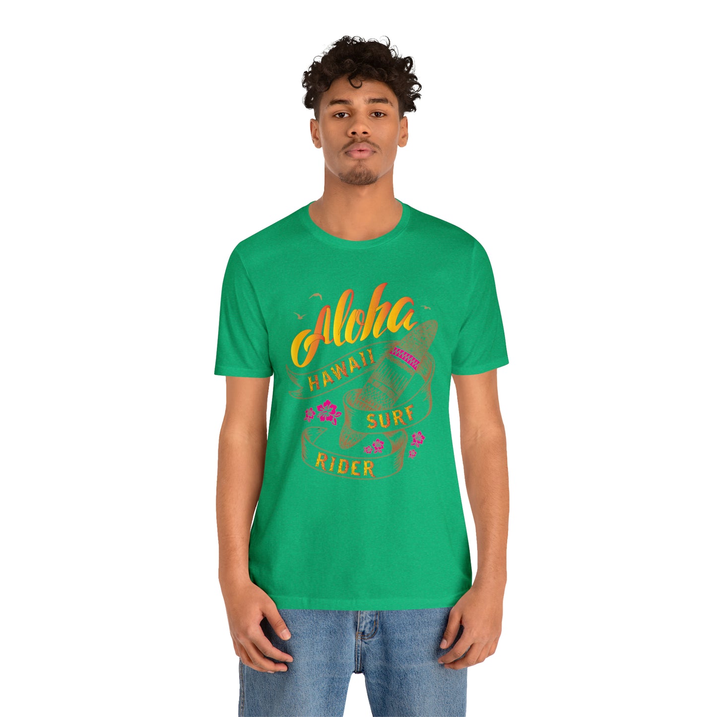 Aloha Hawaii Surf Rider T-Shirt