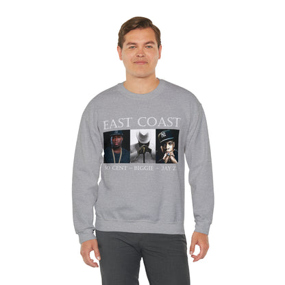 East Coast rappers Crewneck Sweatshirt