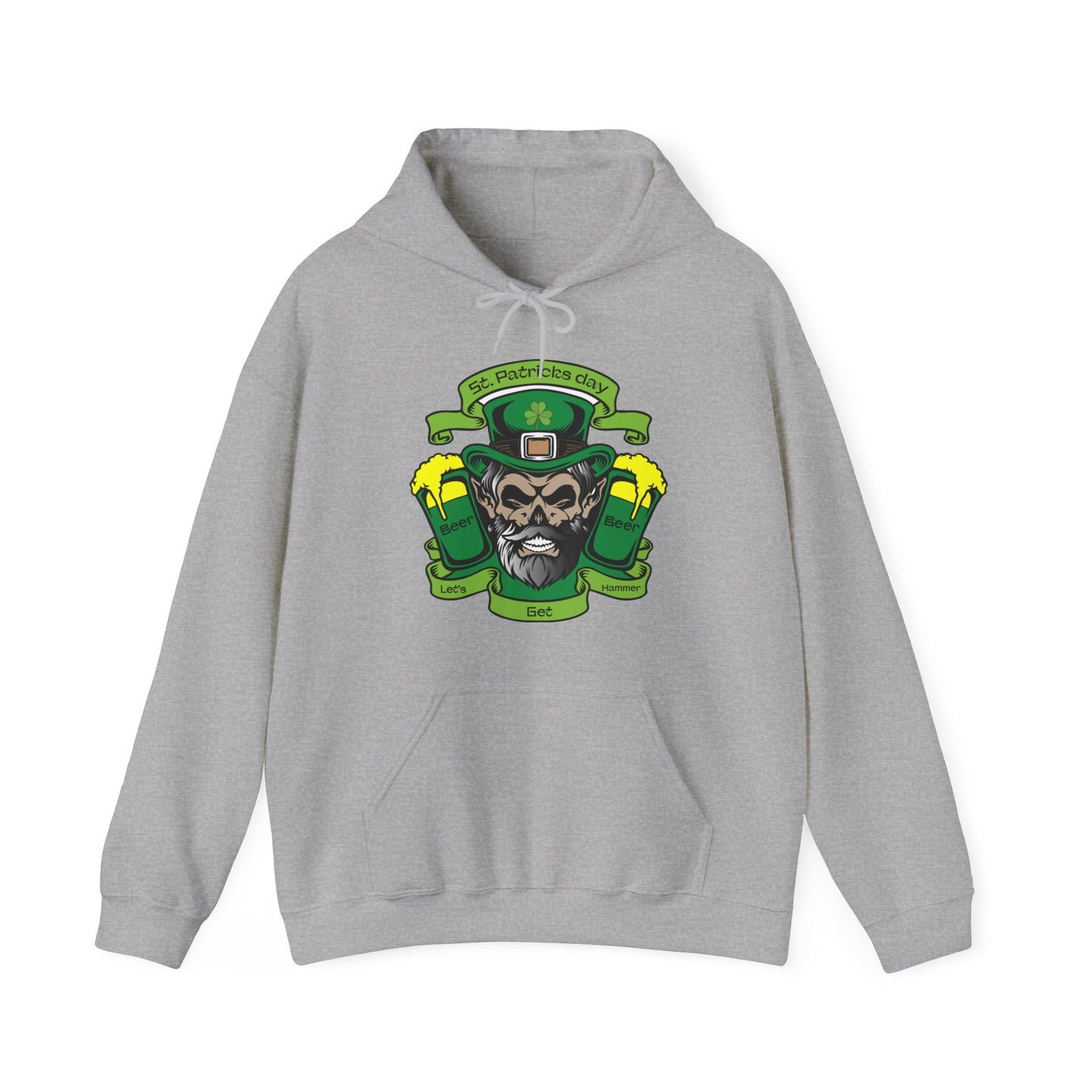 Let's get hammer on St. Patrick's day Hoodie