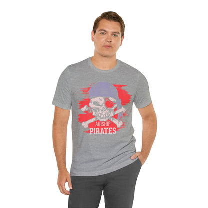 Airship Skull Pirate T-Shirt