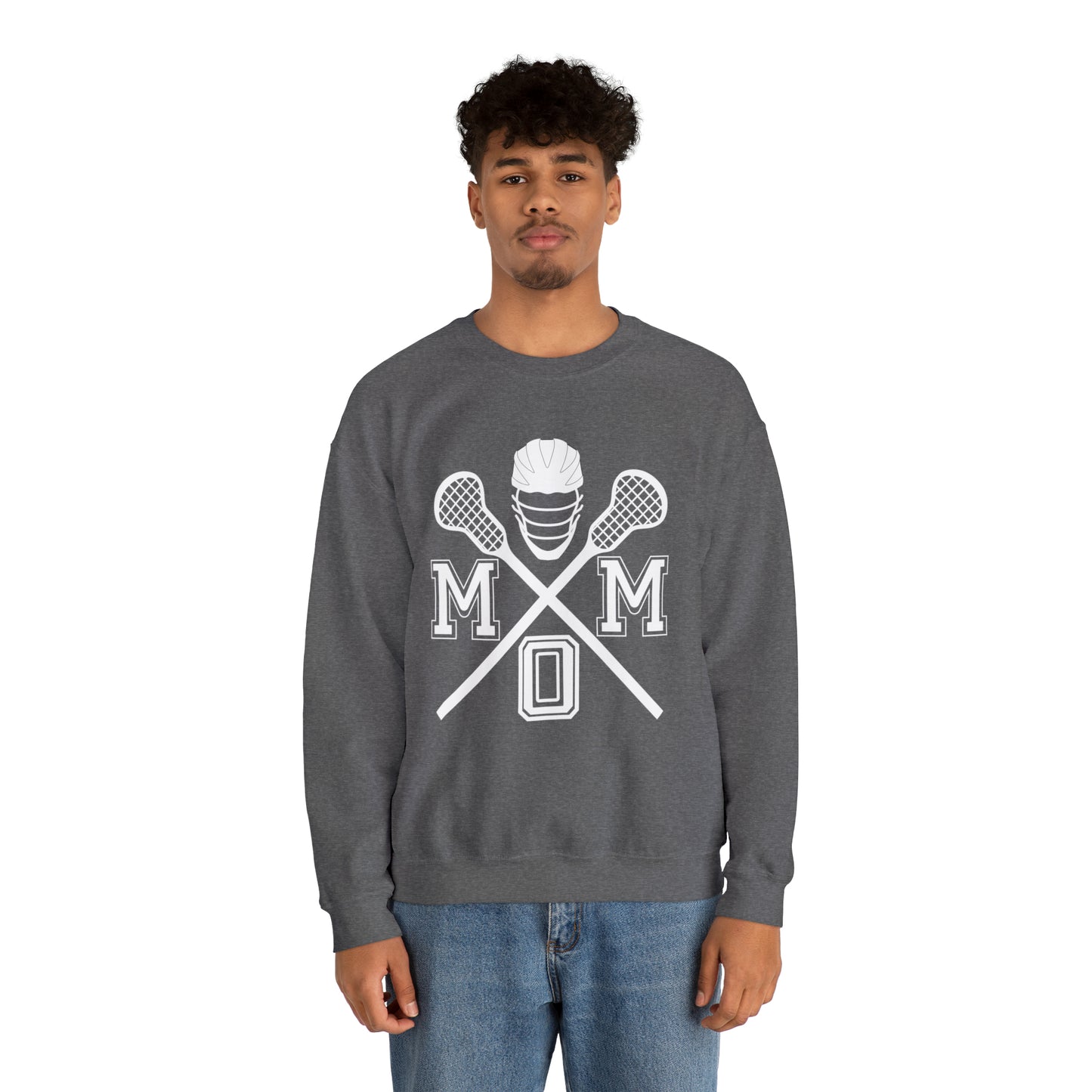 Lacrosse Mom Crewneck Sweatshirt