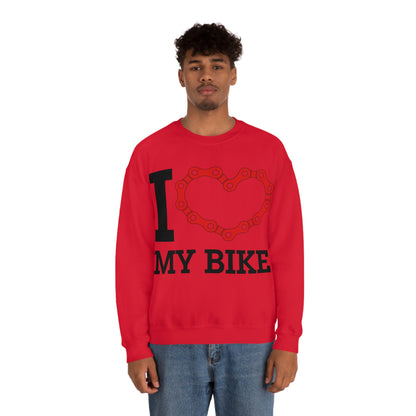 I love my bike Crewneck Sweatshirt