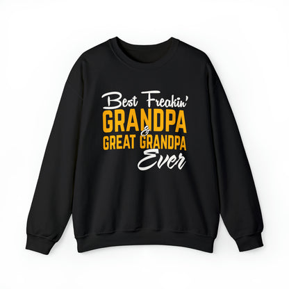 Great grandpa ever Crewneck Sweatshirt